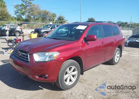 2010 Toyota Highlander Se V6 из США, поврежденный, VIN 5TDJK3EH4AS037002